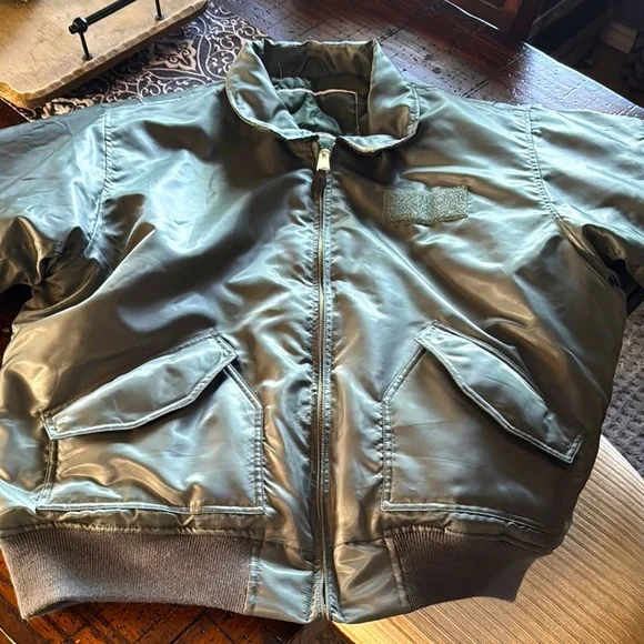 Green Bomber Jacket - Picture 1 of 3